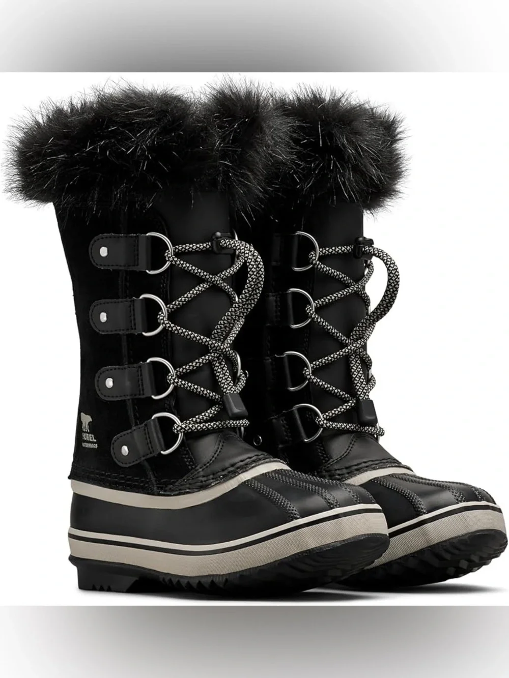 NWT SOREL Joan of Arctic Waterproof Winter Boots for Kids Size 2